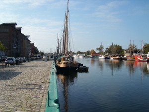 Der Museumhafen in Greifswald