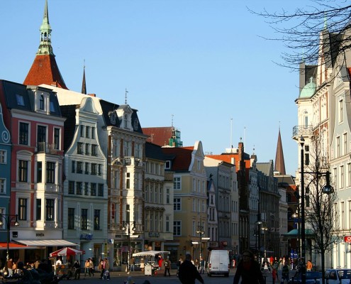 Die Altstadt von Rostock
